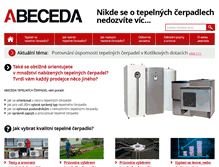 Tablet Screenshot of abeceda-cerpadel.cz